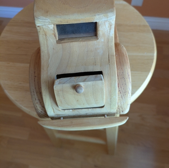 Handmade Wooden Toy Vintage Style Automobile - Picture 6 of 11